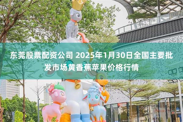 东莞股票配资公司 2025年1月30日全国主要批发市场黄香蕉苹果价格行情